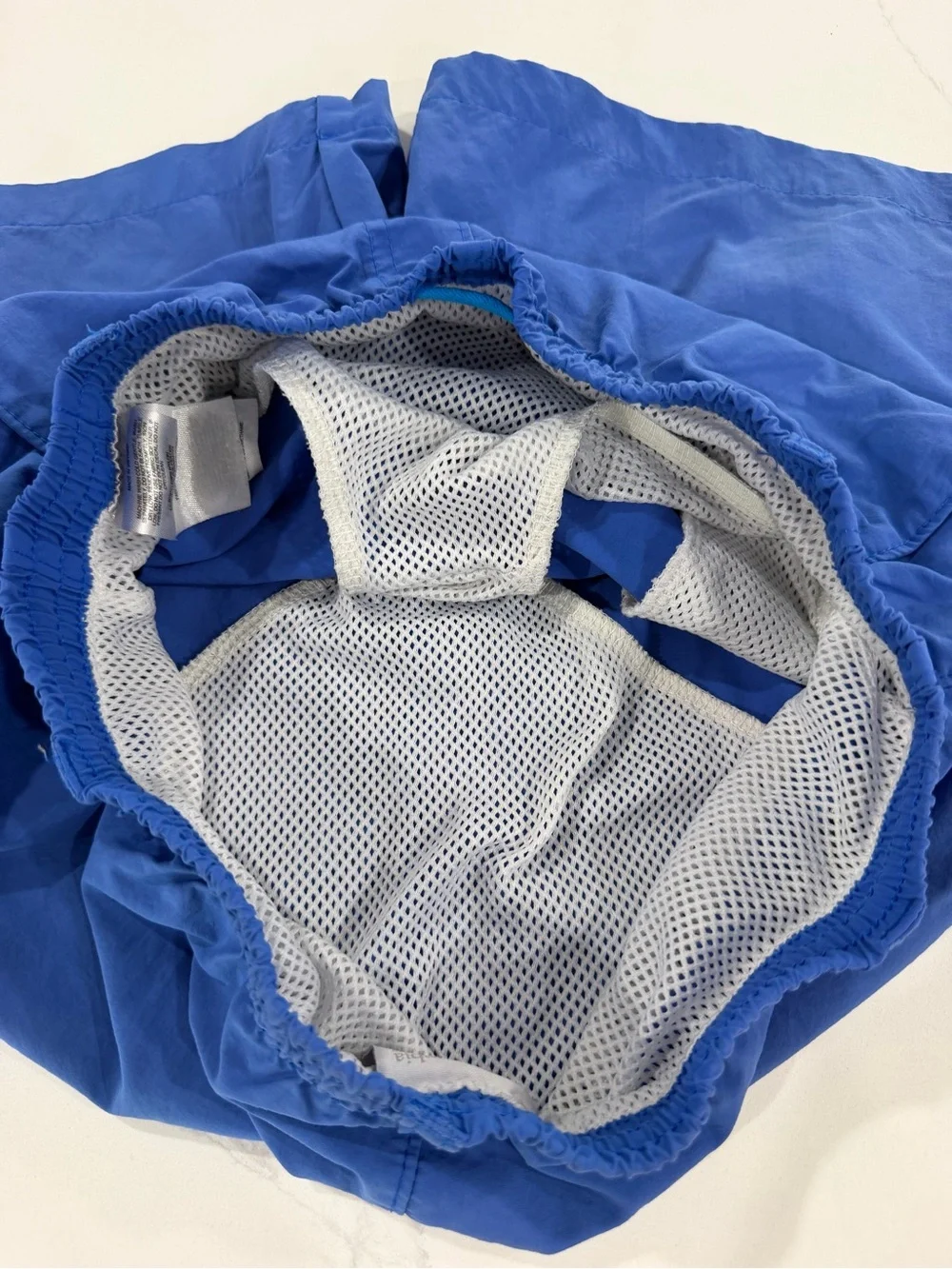 Columbia Boys PFG Backcast II Water Shorts Size L (14/16) Blue Lined Swim Trunks